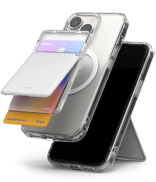 Magnetic Stand Slot Card Holder [Phone Wallet + Stand]